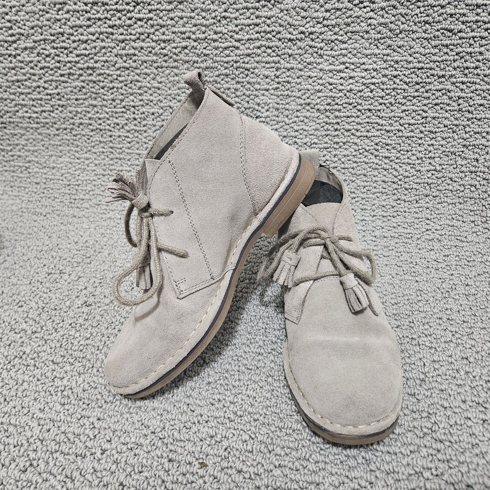 Tommy Bahamas Women's Tan Suede Evert Ankle Booties Size 6.5